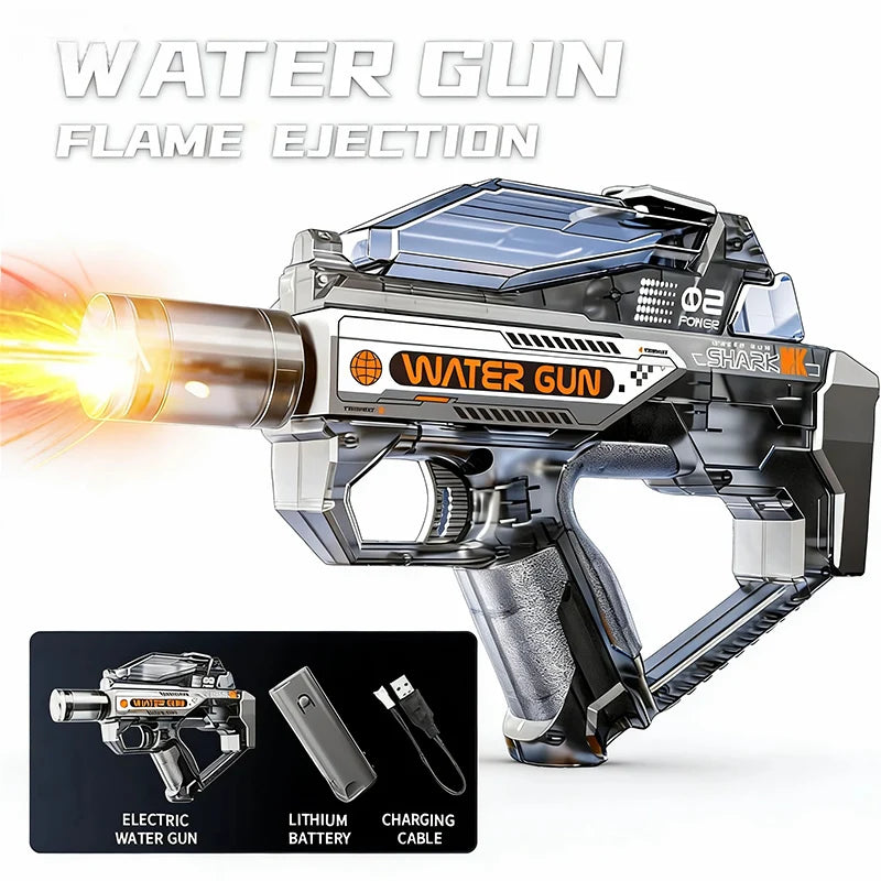 Automatic Rapid-Fire LED Water Blaster