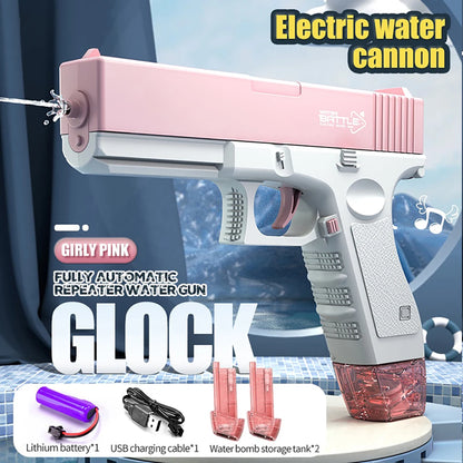 Elite Dual-Action Automatic Water Blaster - 3 Piece Pack