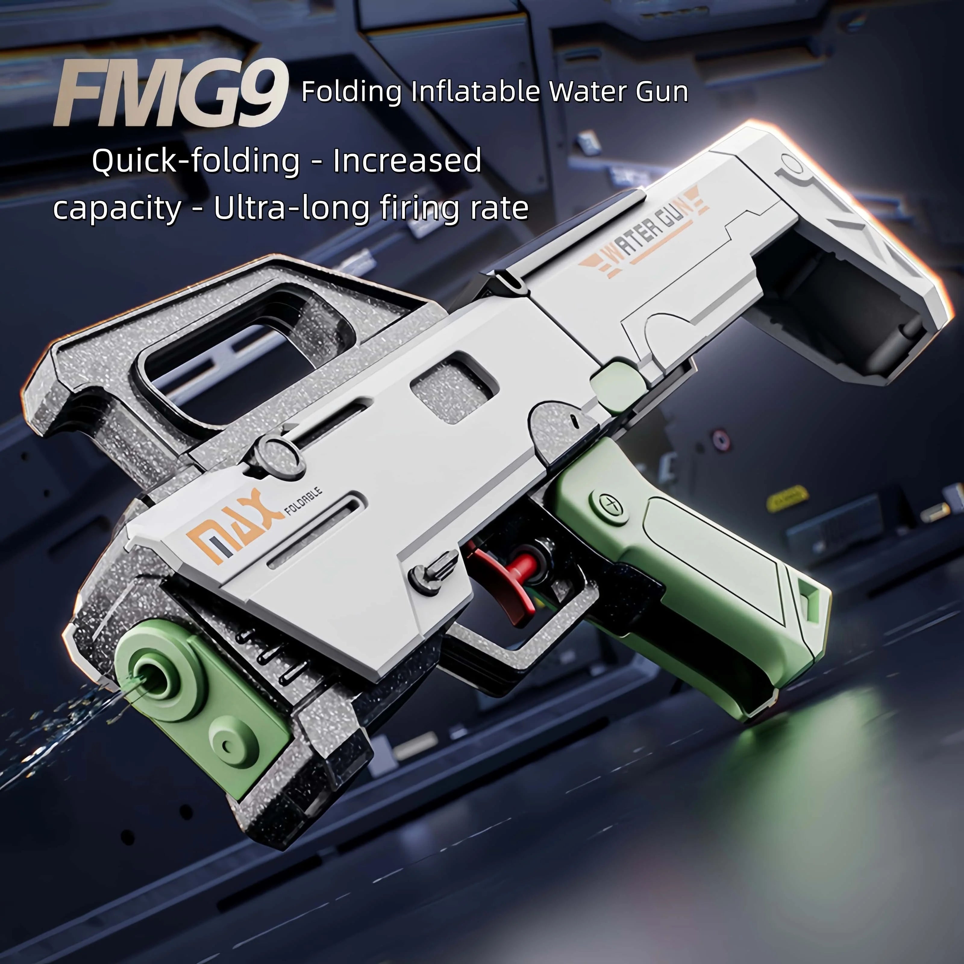 Tactical Manual Continuous Water Blaster