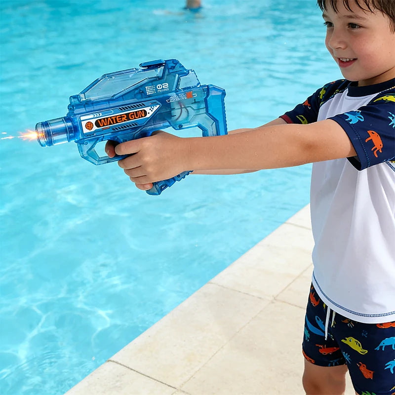 Automatic Rapid-Fire LED Water Blaster