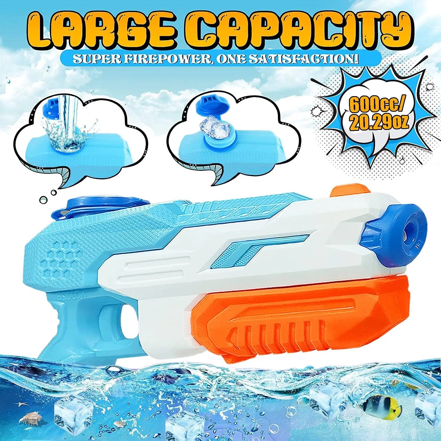 Ultimate High-Capacity Water Blaster