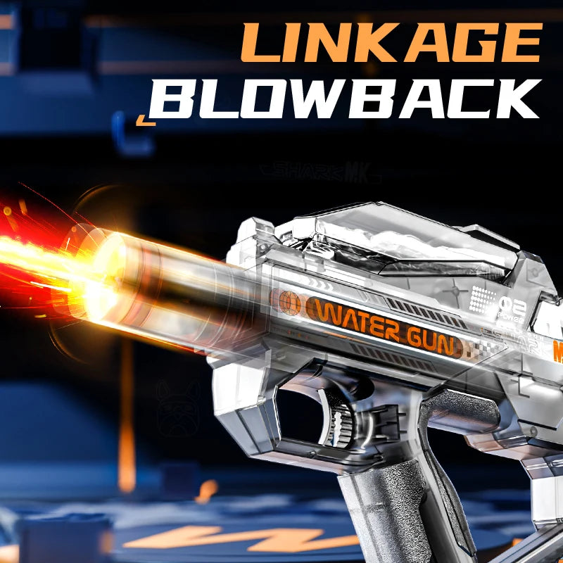 Automatic Rapid-Fire LED Water Blaster