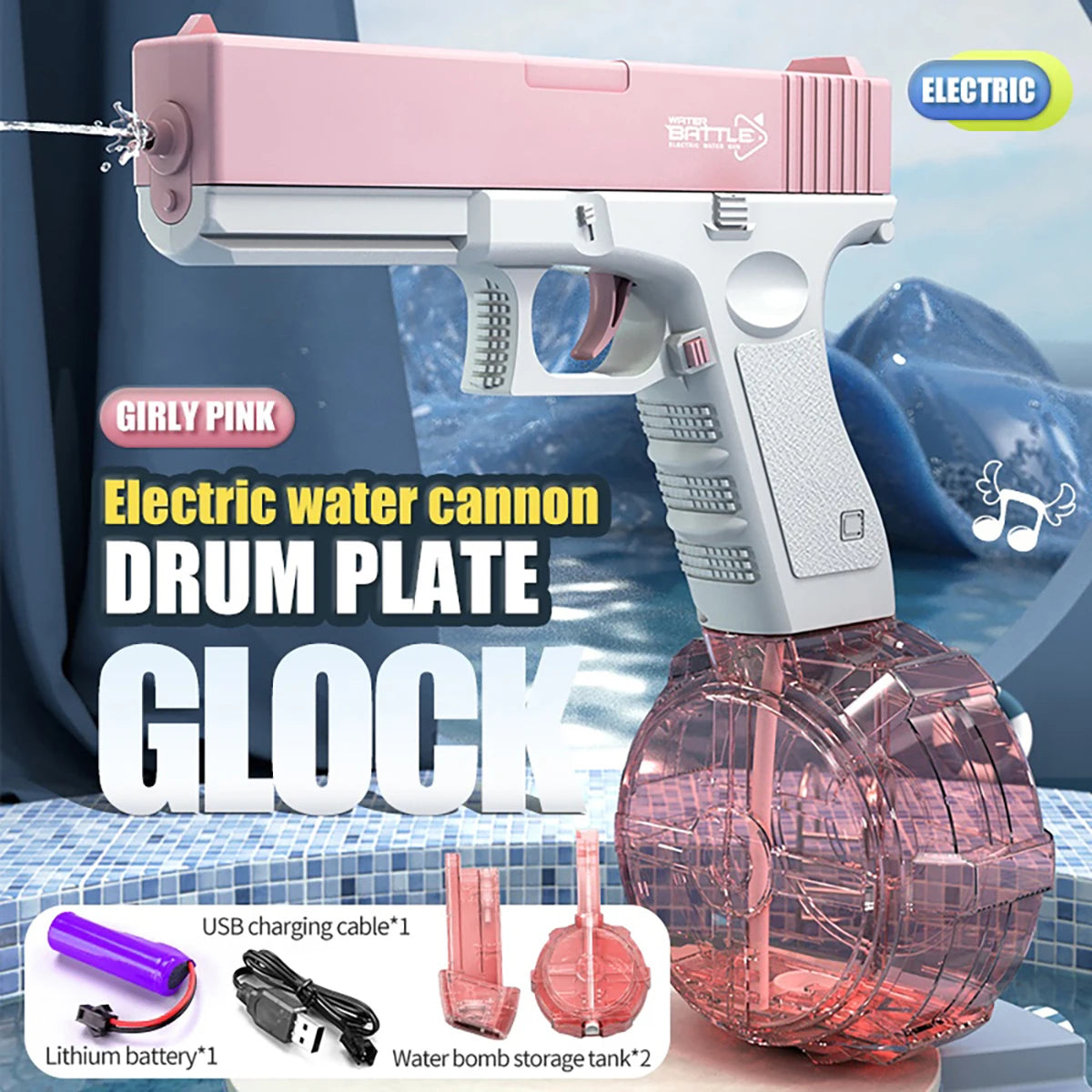 Elite Dual-Action Automatic Water Blaster - 3 Piece Pack