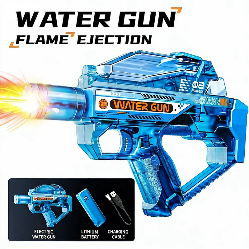 Automatic Rapid-Fire LED Water Blaster