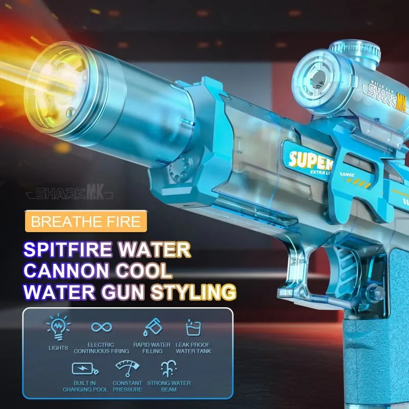 LED Rapid Fire Tactical Blaster