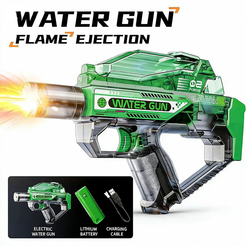 Automatic Rapid-Fire LED Water Blaster